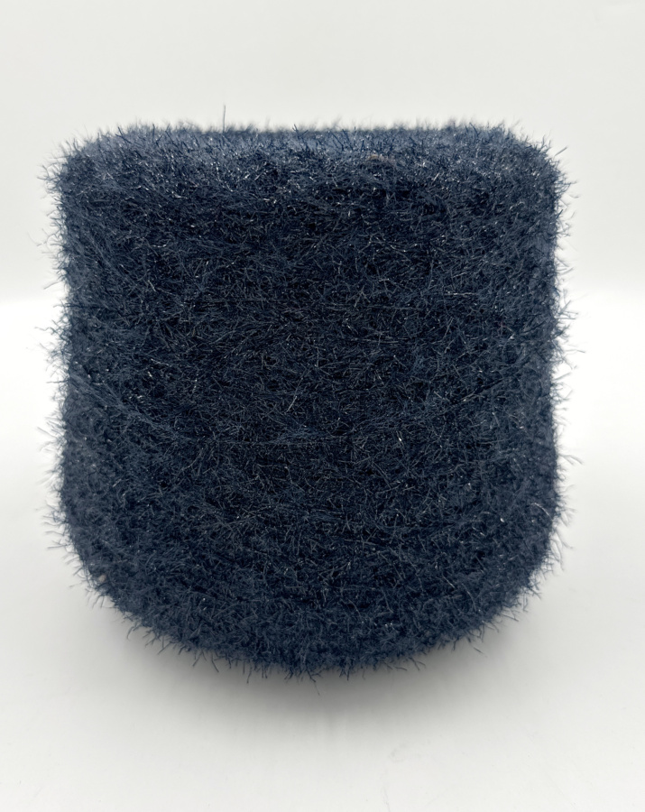 Пряжа Sparkino, Italia, па, цвет темно-синий, 100% па, цвет темно-синий, Italia — фото пряжи Cozy Wool